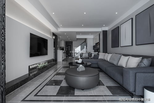 貴陽150㎡躍層現代簡約設計 通透光影，重構空間藝術